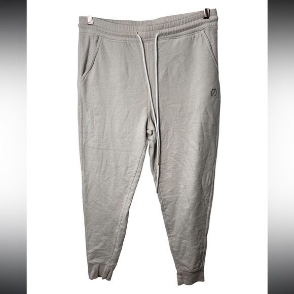 Standard Cloth Joggers Sweatpants Men’s Size Large Gray Tapered Fit - Picture 2 of 5